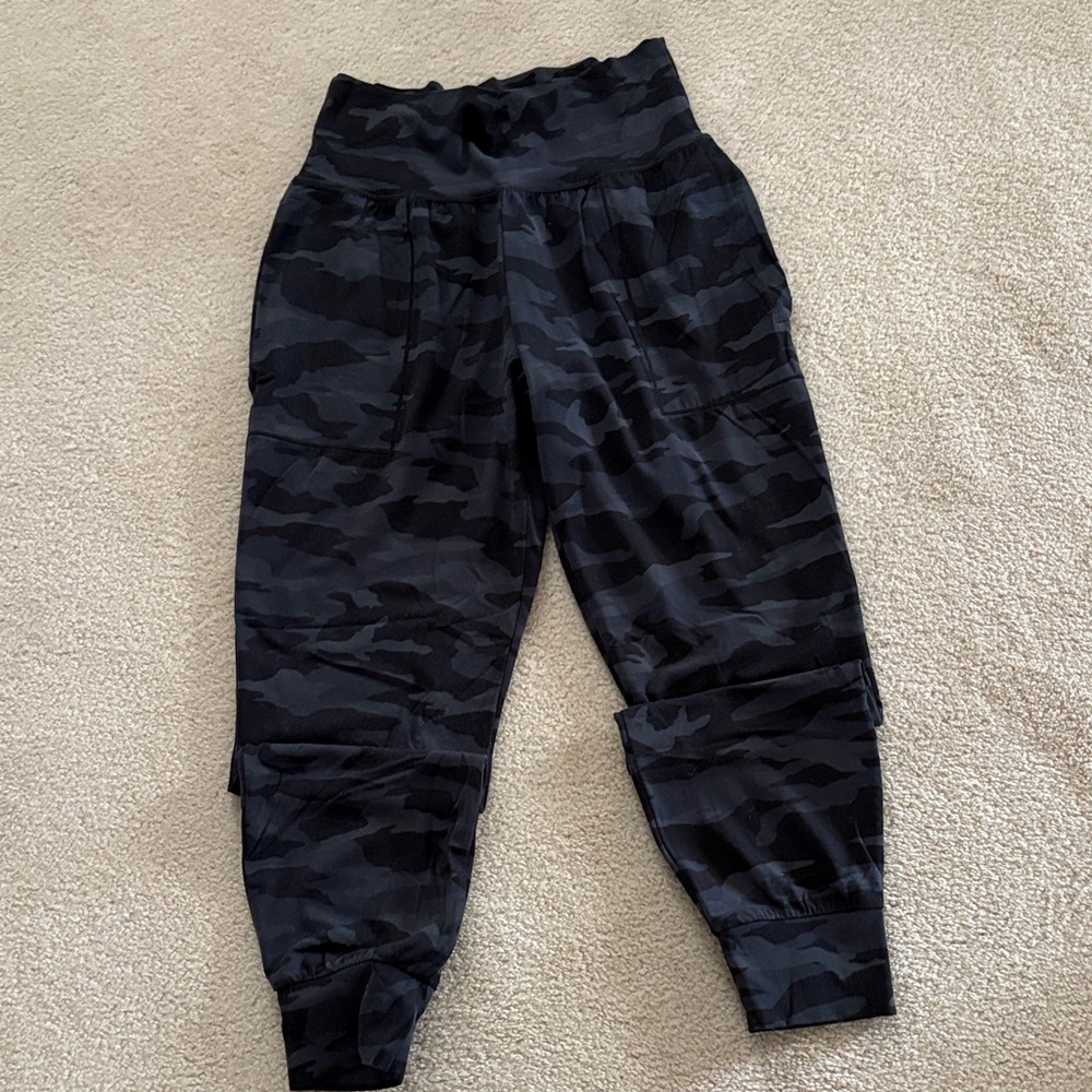 Athleta Dark Camouflage Joggers